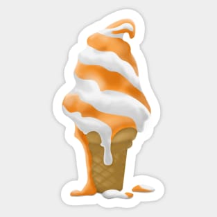 Modest Melting Sticker